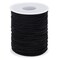 Elastic String for Bracelets, Selizo Elastic Cord for Jewelry, Stretchy String for Necklace Making, Beading and Sewing (1.2 MM, 109 Yards, Black)